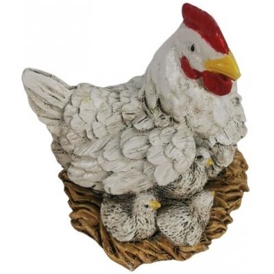 Slepice z polyresinu 6 x 7 x 7 cm – Hledejceny.cz