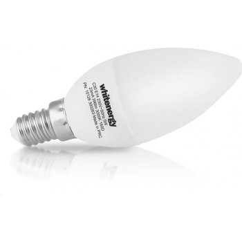 Whitenergy Led žárovka SMD2835 C30 E14 5W bílá mléčná