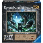 Ravensburger Únikové EXIT Vlk 759 dílků – Zboží Mobilmania