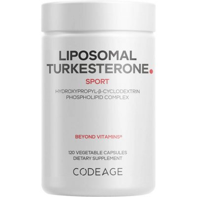 Codeage Liposomal Turkesteron 120 Veg Kapslí – Hledejceny.cz