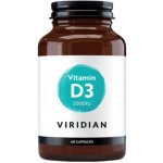Viridian nutrition Vitamin D3 2000IU 150 kapslí – Hledejceny.cz