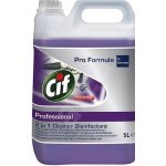 Cif Professional 2in1 Cleaner Disinfecant 5 l – Zboží Mobilmania