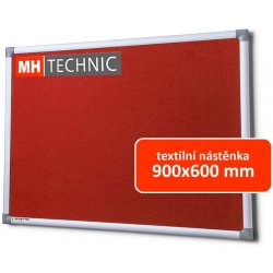 Jansen Display Textilní nástěnka 900 x 600 mm