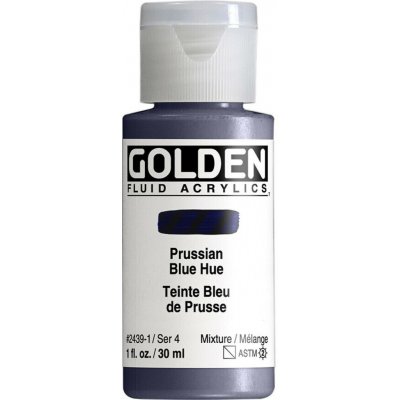 Golden Fluid akrylová barva 2439 prussian blue hue 30 ml – Hledejceny.cz
