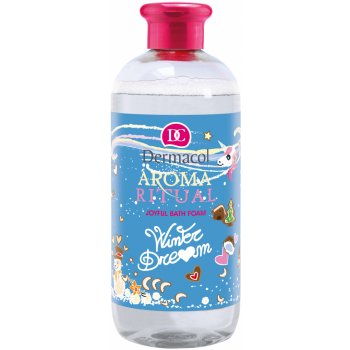 Dermacol Aroma Ritual Winter Dream Joyful s vůní vanilky a kokosu jemná pěna do koupele 500 ml