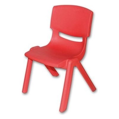 BIECO židle z plastů červen – Zboží Mobilmania