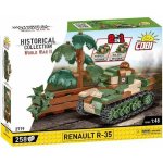 COBI 2719 World War II 1:48 Francouzský lehký pěchotní tank RENAULT R-35 – Sleviste.cz