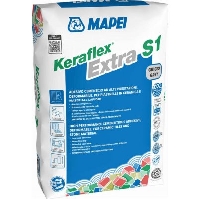 Mapei Keraflex Extra S1 Lepidlo 25 kg šedé – Hledejceny.cz