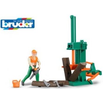 Bruder 62650 Dřevařský set s figurkou