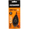 Olověná zátěž a brok Mivardi Method Feeder QMR Flat XL 60 g