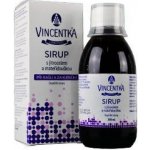 Vincentka Sirup s jitrocelem a mateřídouškou 200 ml – Zboží Dáma