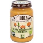Rudolfs BIO cuketa dýně brambor s kuřecím masem 190 g – Zboží Dáma