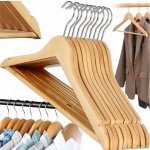 Ruhhy 24492 Ramínka dřevěná sada 10 ks – Zboží Dáma Ruhhy 24492 Ramínka dřevěná sada 10 ks – Zboží Dáma