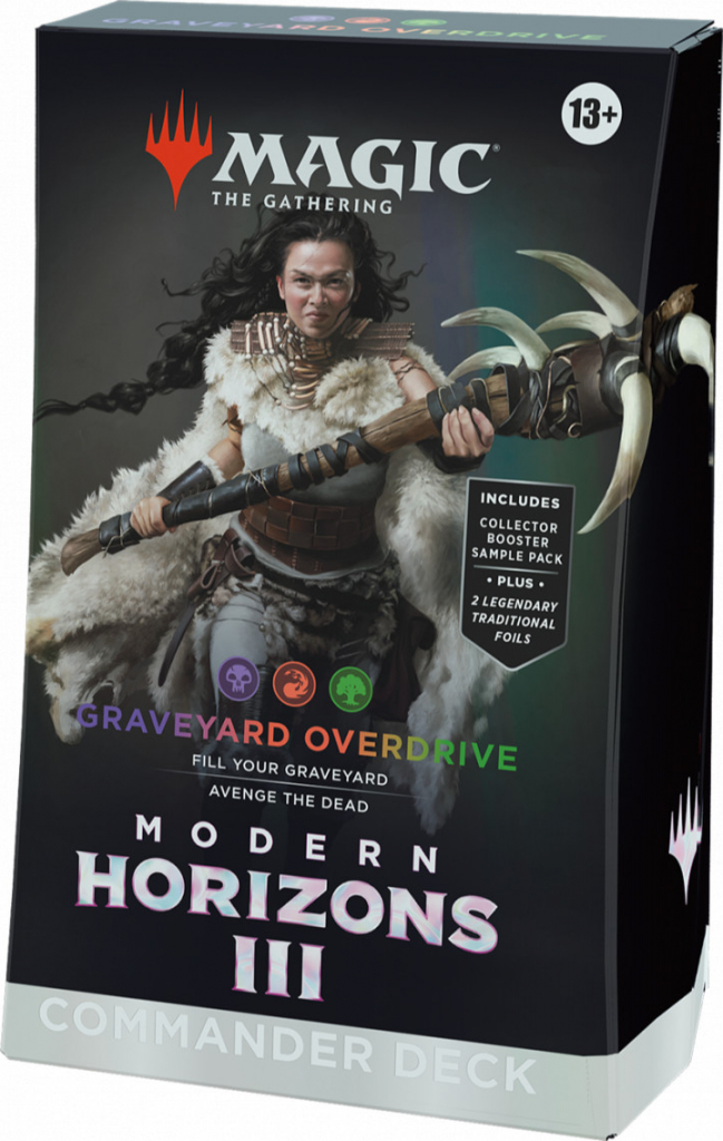 Wizards of the Coast Magic The Gathering Modern Horizons 3 Graveyard Overdrive Commander Deck