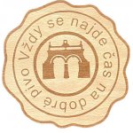 Orion Podtácek dřevo MANDALA 12cm – Zboží Dáma