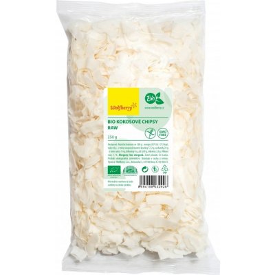 Wolfberry Kokosové chipsy Bio 250 g – Zboží Mobilmania