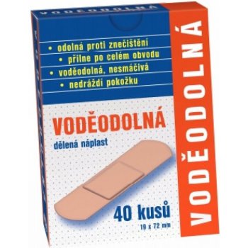 ASP voděodolná náplast KRB 40 ks