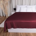 Biante Sametový přehoz na postel Velvet Premium SVP-010 Tmavě vínový 160x220 cm – Zboží Dáma