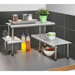 WENKO Kuchyňský rohový regál Massivo TRIO – Sleviste.cz