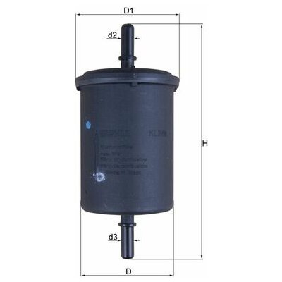 Palivový filtr MAHLE ORIGINAL KL 248 (KL248) | Zboží Auto