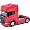 Sběratelský model Welly MAN TGX XXL 2019 tahač červený 1:64