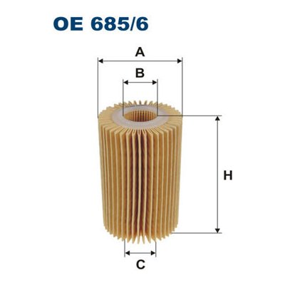 Olejový filtr Filtron OE685/6 – Hledejceny.cz