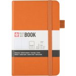 Sakura Zápisník v pevné vazbě linkovaný Amber 140 g – Zboží Živě