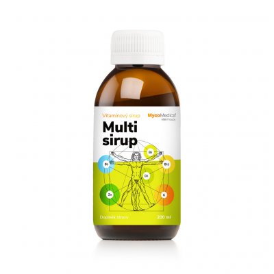 MycoMedica Multi sirup 200 ml – Hledejceny.cz