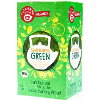 Teekanne Swinging Green bio zelený čaj 20 x 1,75 g
