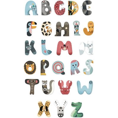 Vilac zvířátková abeceda 1 ks písmenko R