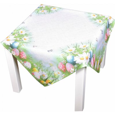 Forbyt ubrus VELIKONOCE CYH6114 TISK kraslice zelená čtverec 85x85cm – Hledejceny.cz