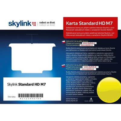KARTA SKYLINK STANDARD HD M7 (IR) – Zboží Živě
