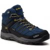 Dámské trekové boty CMP trekingová obuv Kids Rigel Mid Trekking Shoe Wp 3Q12944J blue ink/yellow