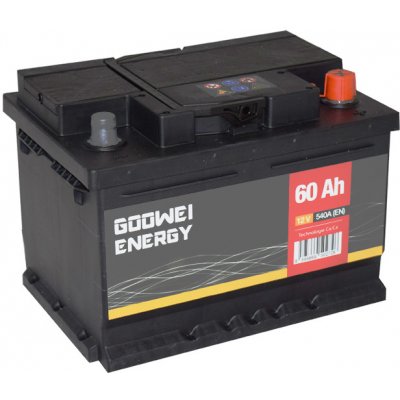 GOOWEI ENERGY 12V 60Ah 540A GE60 – Hledejceny.cz