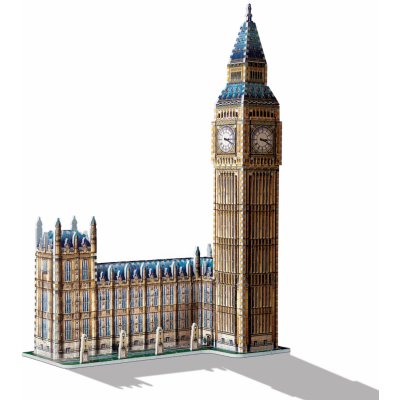 Wrebbit 3D puzzle Big Ben a Westminsterský palác 890 ks – Zbozi.Blesk.cz