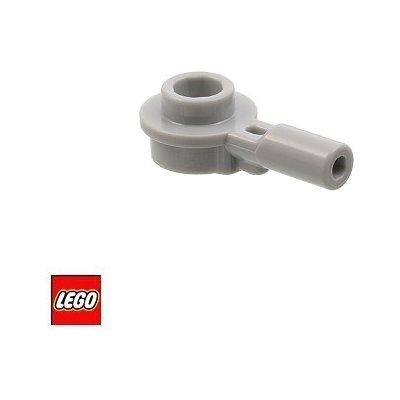LEGO® 32828 Podložka 1x1 s Tyčkou na jedné straně Světle-Šedá – Zboží Mobilmania