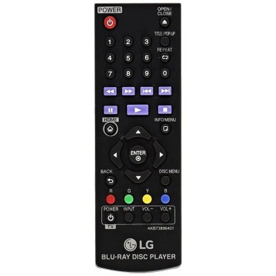 Dálkový ovladač General LG AKB73896401, BD640, BP135W, BP200, BP250, BP325W, BP350, BP400 – Zboží Živě