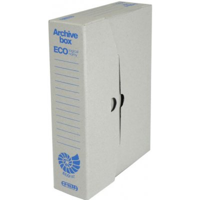 Emba Archivní box Emba Economy 32,5 x 24 x 7,5 cm modrá 29979 – Zboží Živě