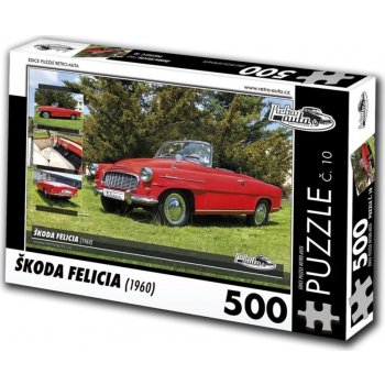 Retro-Auta Škoda Felicia 1960 500 dílků