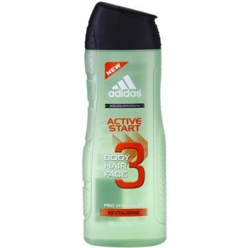 Adidas 3 Active Start Men sprchový gel 400 ml