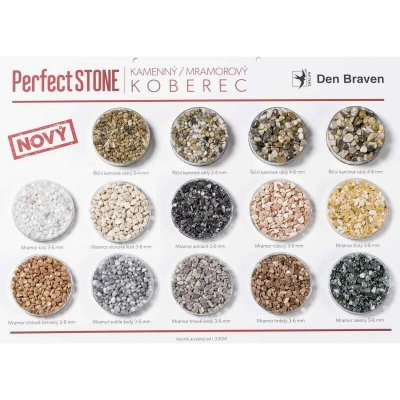 Kamínky říční PERFECT STONE 25kg oblé 4-6mm – Hledejceny.cz