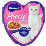 Vitakraft Poésie Sauce s treskou a s rajčatovými těstovinami 85 g – Sleviste.cz