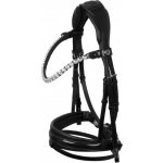 ACAVALLO Uzdečka Ophelia se švédským nánosníkem černá – Zboží Dáma
