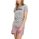 Tommy Hilfiger SS Tee Print melange šedé