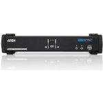 Aten CS-1782A KVM přepínač 2-port DVI KVMP USB, usb hub, audio 7.1, kabely – Zboží Živě