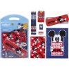 Sady školních pomůcek CurePInk potřeb Disney Mickey Mouse 7 předmětů Set