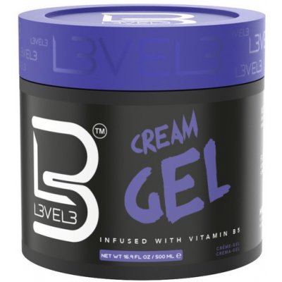 L3VEL3 Cream Hair Gel With Vitamin B5 500 ml