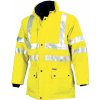 Pracovní oděv Industrial Starter Reflexní bunda 3V1 žlutá