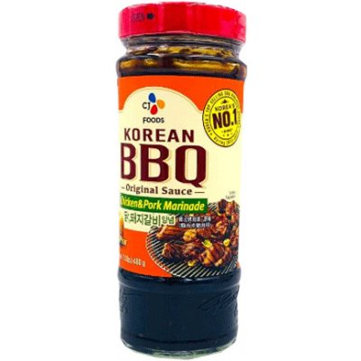 CJ Korejská BBQ omáčka na marinování kuřecí a vepřové maso 480 g