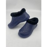 Desun pánské gumové nazouváky s kožíškem modré – Sleviste.cz